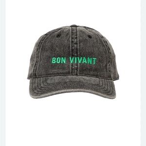 Clare V Denim Ball Cap Bon Vivant